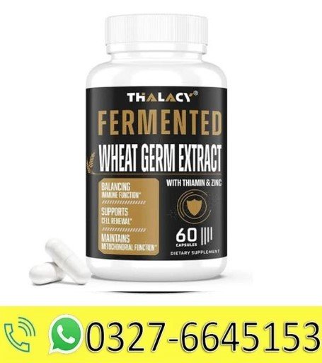 Thalacy Fermented Wheat Germ Extract Capsules in Pakistan