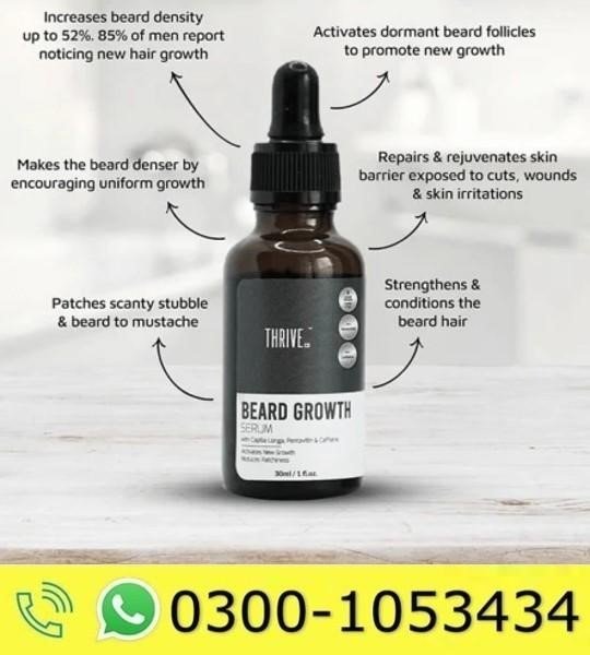 Thriveco Beard Growth Serum in Pakistan