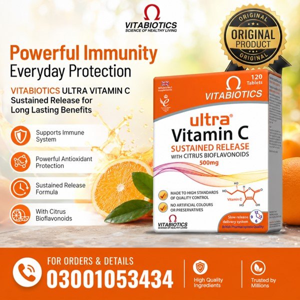 Vitabiotics Ultra Vitamin C Tablet in Pakistan