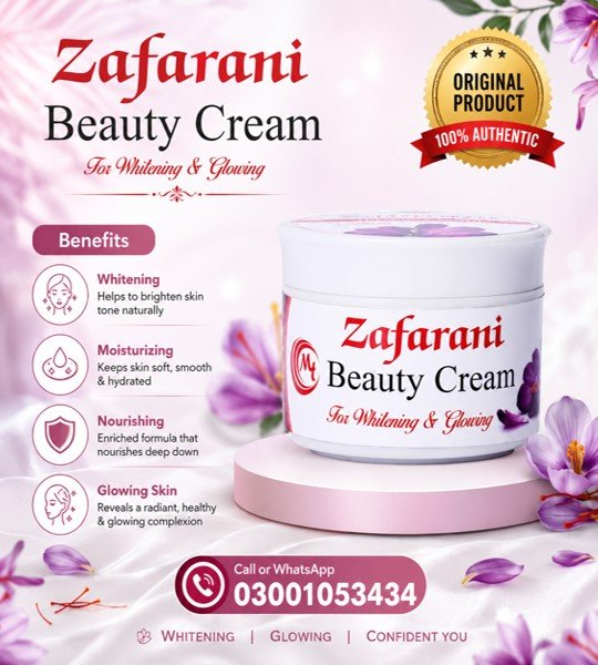 Zafrani Beauty Cream in Pakistan