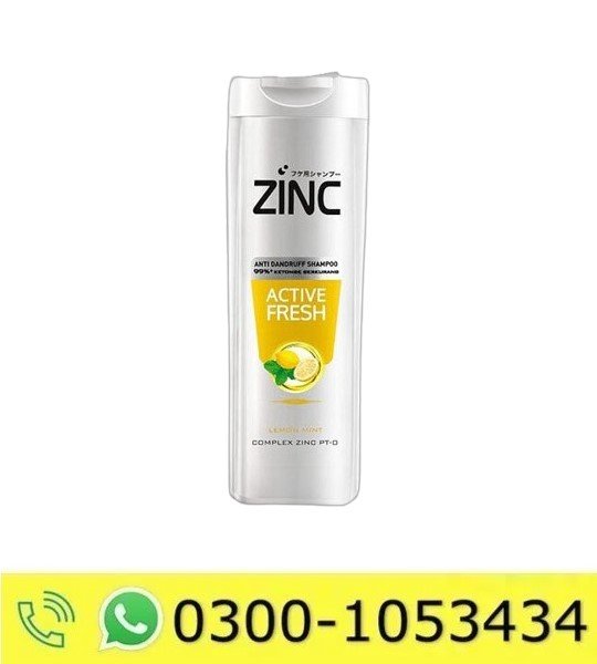 Zinc Active Fresh Anti Dandruff Shampoo Price in Pakistan