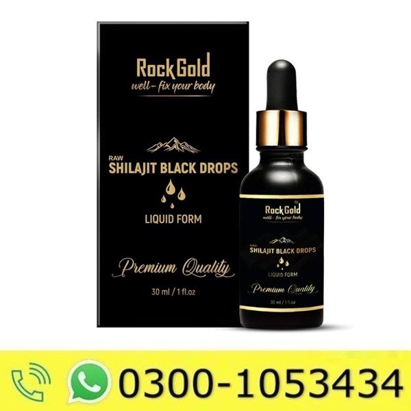 Rock Gold Shilajit Black Drops In Pakistan