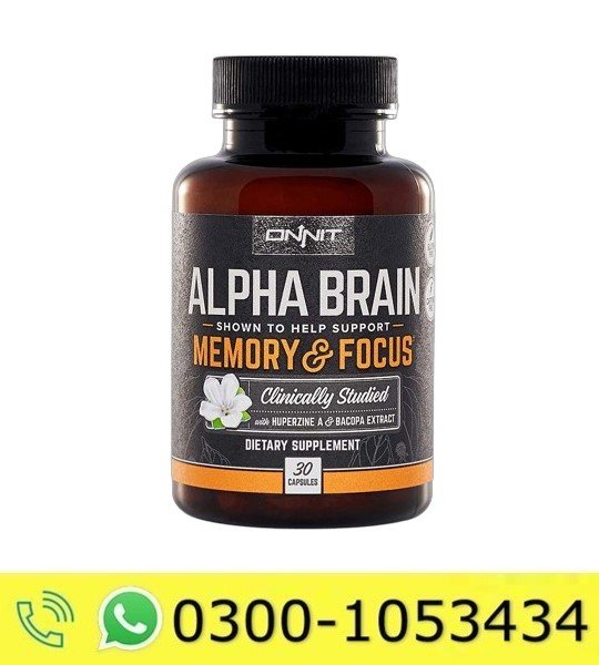 Alpha Brain Memory And Focus In Pakistan