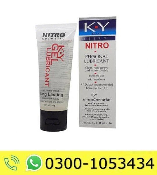 KY Jelly Nitro Gel Personal Lubricant In Pakistan