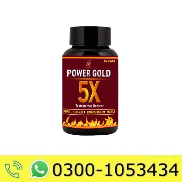 Power Gold 5x Capsules In Pakistan