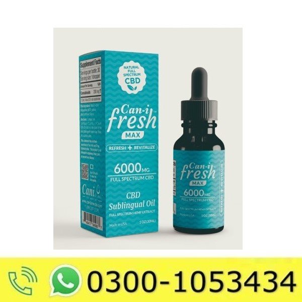 Cani-Fresh Broad Spectrum CBD Oil In Pakistan